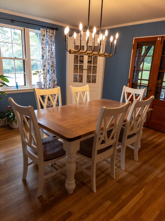 The Isabel Table in Oak