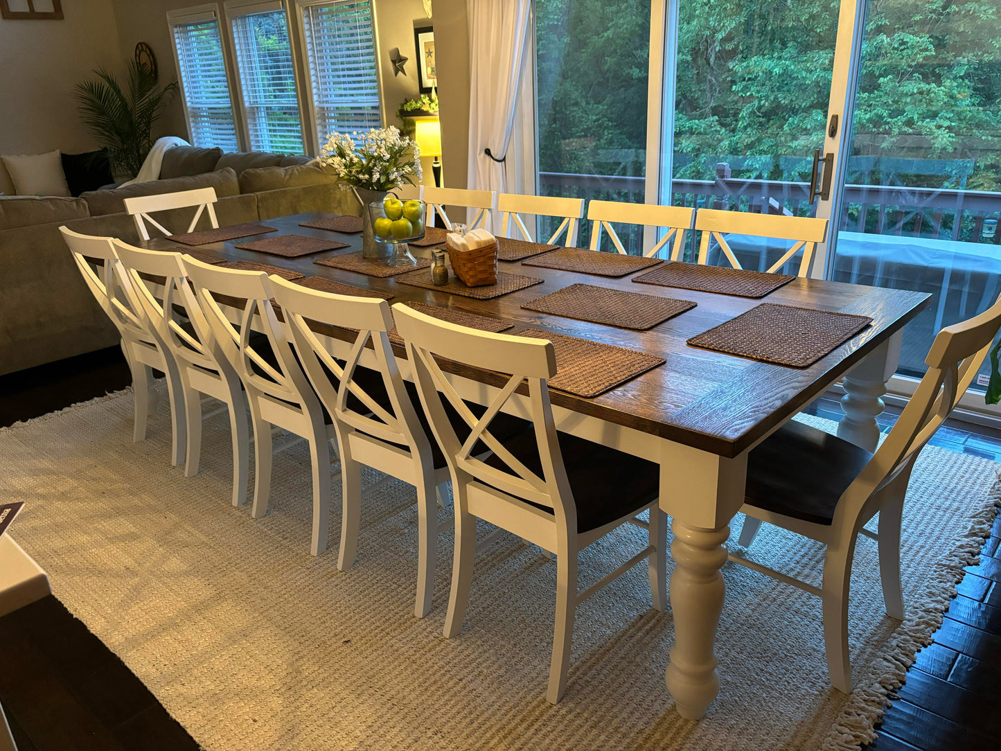 The Isabel Table in Oak