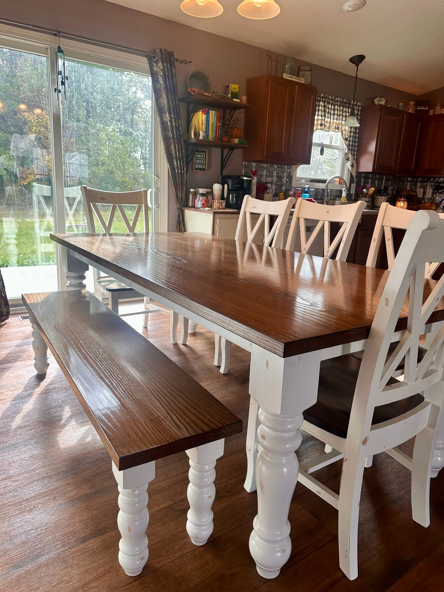The Isabel Table in Oak