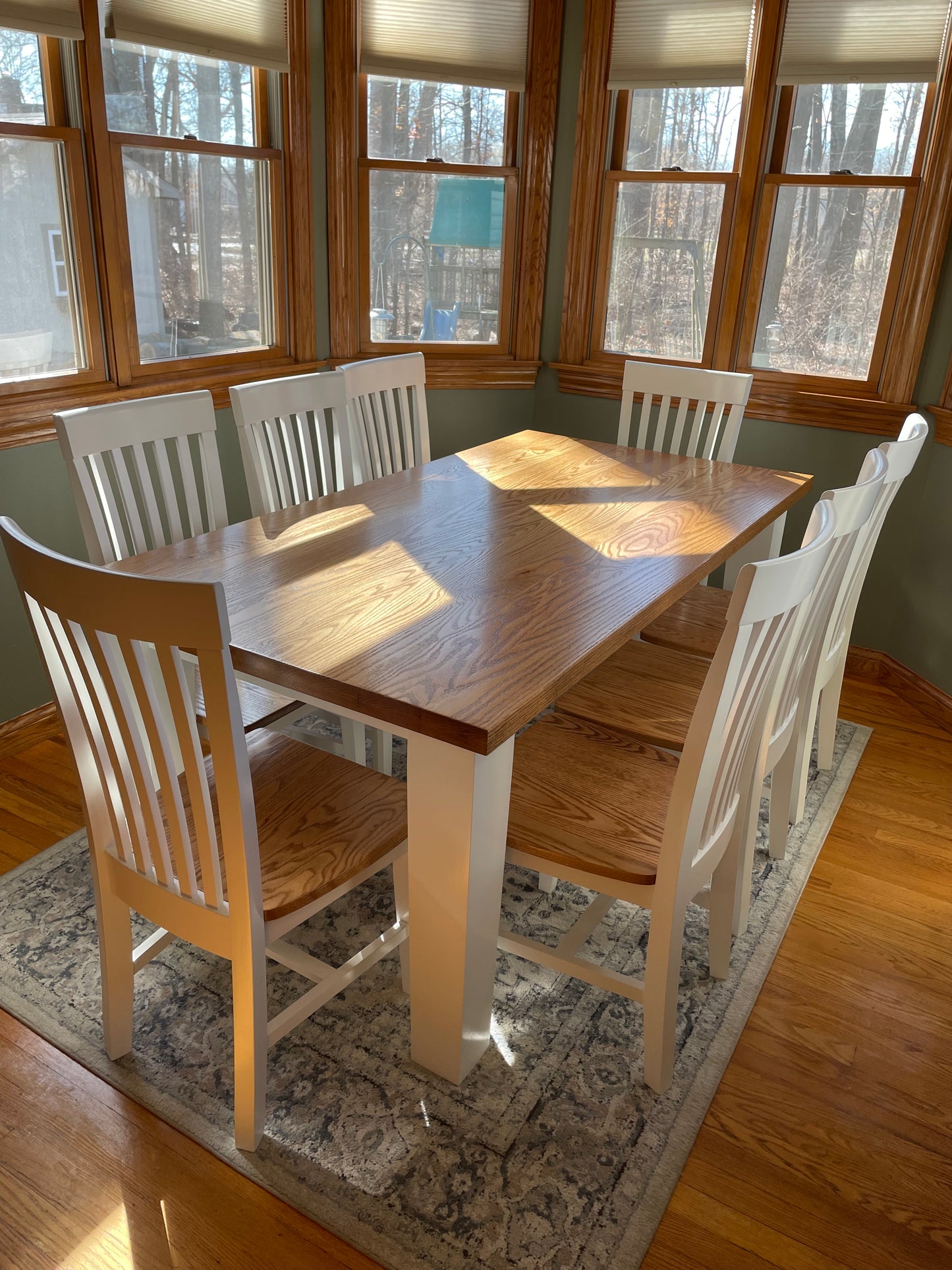 The Grace Table in Oak