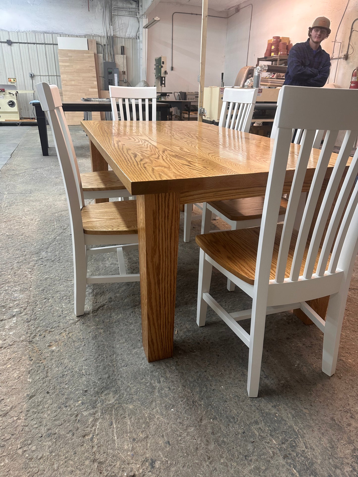 The Grace Table in Oak
