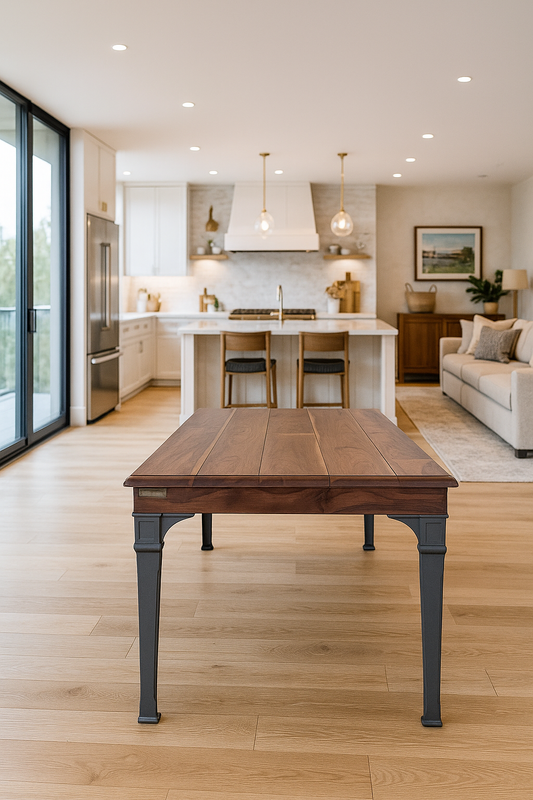 The 1920 Railway Table in Walnut