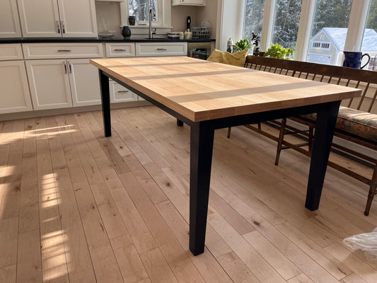 Maple Table Rectangular Column Rectangular Dining Tables – Xulon