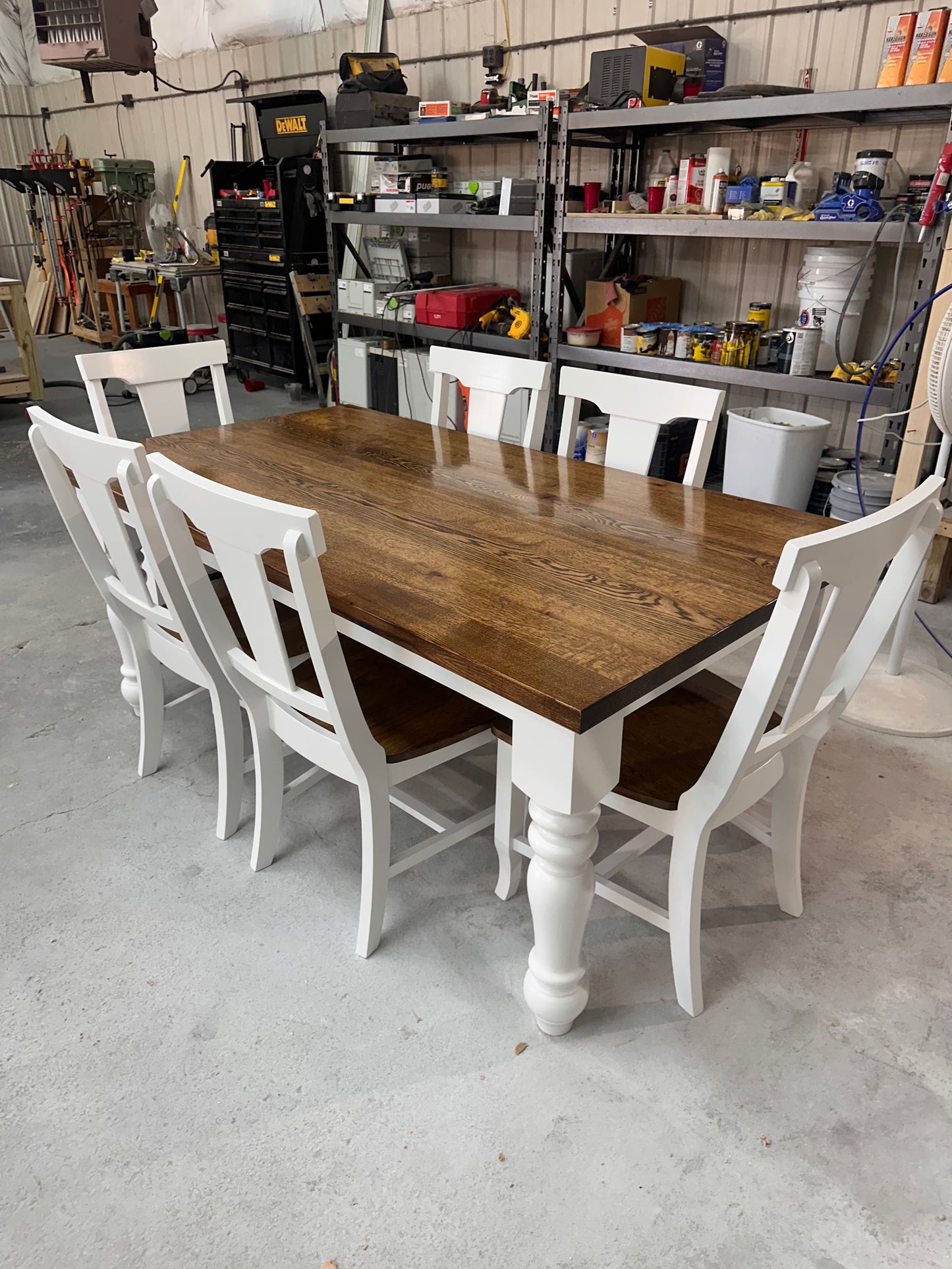 The Isabel Table in Oak