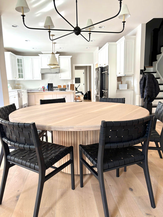 The Slatwood Table in Oak
