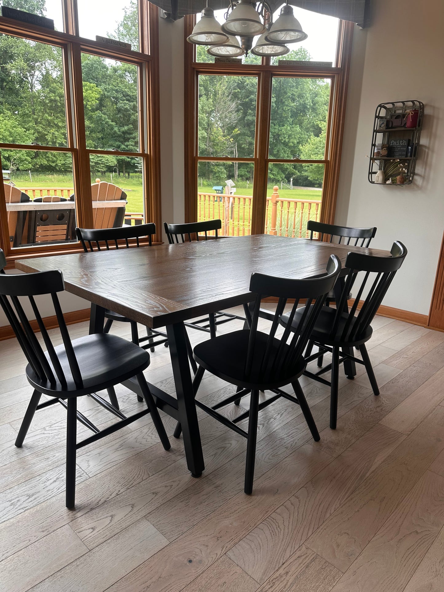 The Modern A-Frame Set in Oak